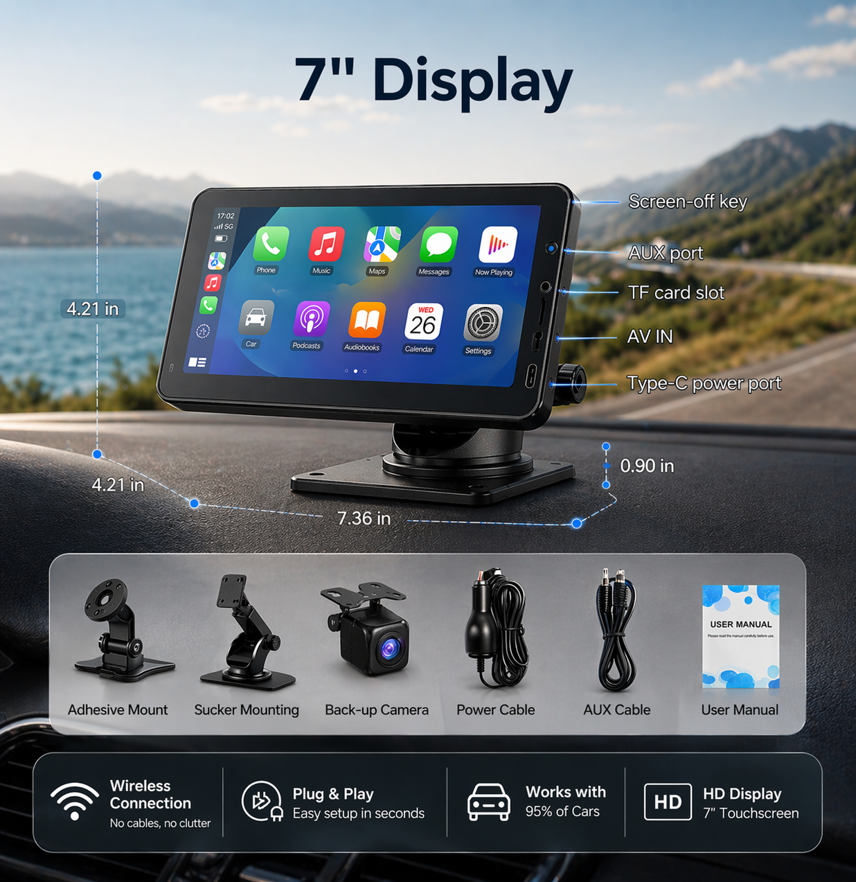HAVISSE DrivePad™ — Turn Any Car Into a Smart Car in Seconds